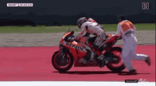 Marc Márquez Motorcycle GIF - Marc Márquez Motorcycle Flip Over GIFs