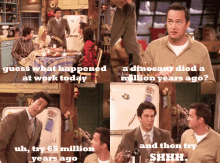 Chandler Shut Up Gifs Tenor
