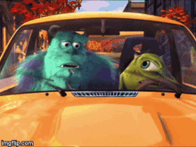 mike new car monsters inc pixar shorts sulley mike