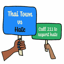 thai town vs hate thai town odio hate marca211