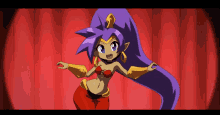 Jammies Mode Shantae And The Seven Sirens GIF - Jammies Mode Shantae And The Seven Sirens Video Game GIFs