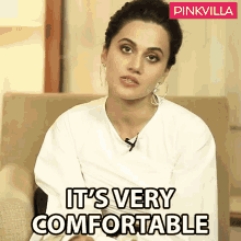 its very comfortable taapsee pannu pinkvilla comfy cozy