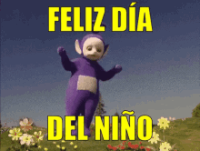 Teletubies Bailando Y Festejando El Día Del Niño GIF - Infancia Dia Del Nino Teletubies GIFs