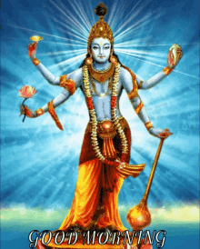 Lord Krishna Goodmorning GIF - Lord Krishna Goodmorning God GIFs