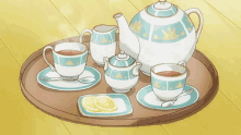 Tea Anime GIF - Tea Anime Tea Time GIFs