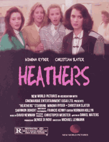 Heathers Movie Poster GIF - Heathers Movie Poster Old Movie GIFs