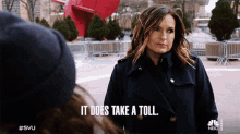 It Does Take A Toll Olivia Benson GIF - It Does Take A Toll Olivia Benson Law And Order Special Victims Unit GIFs