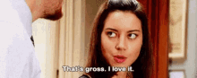 April Ludgate Thats Gross GIF - April Ludgate Thats Gross I Love It GIFs