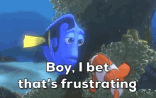 Finding Nemo Dory GIF - Finding Nemo Dory Bet Thats Frustrating GIFs
