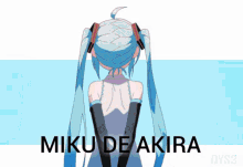 Hatsune Miku Miku GIF - Hatsune Miku Miku Vocaloid GIFs