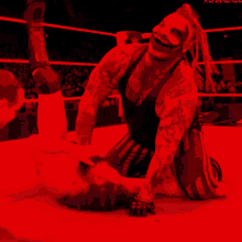 the fiend wrestling fight choke
