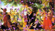 Jai Sh Krishna Flowers GIF - Jai Sh Krishna Flowers Ladies GIFs