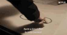 Form A Knot That Is Intertwined Dark GIF - Form A Knot That Is Intertwined Dark Knot GIFs
