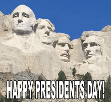 Happy Presidents Day GIF - Presidentsday Mtrushmore GIFs