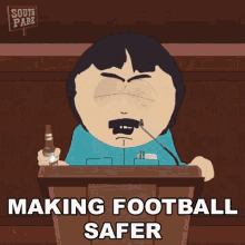 Making Football Safer Randy Marsh GIF - Making Football Safer Randy Marsh South Park GIFs