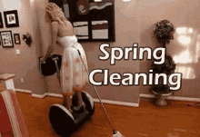 Lazy Spring Cleaning GIF - Lazy Spring Cleaning Segway GIFs