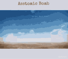 asstomic explosion