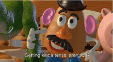 Mr Potato Head Tense GIF - Mr Potato Head Tense Toy Story GIFs