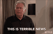 This Is Terrible News Martin Sheen GIF - This Is Terrible News Martin Sheen Robert Hanson GIFs