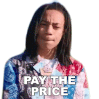 Pay The Price Ybn Nahmir Sticker - Pay The Price Ybn Nahmir Pay Your Debts Stickers