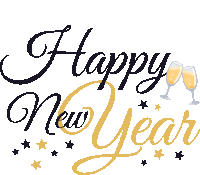 Happy New Year Winter Joy Sticker - Happy New Year Winter Joy Joypixels Stickers