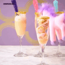 unicorn mimosas glitter cosmopolitan cosmopolitan gifs