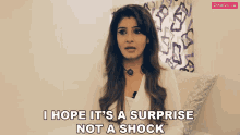I Hope Its A Surprise Not A Shock Raveena Tandon GIF - I Hope Its A Surprise Not A Shock Raveena Tandon Pinkvilla GIFs