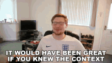 It Would Have Great If You Knew The Context Ollie Dixon GIF - It Would Have Great If You Knew The Context Ollie Dixon Youll Get It If You Understood The Context GIFs