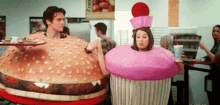 Glee Hamburger GIF - Glee Hamburger Cupcake GIFs