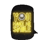 Typix Smile Sticker - Typix Smile You Make Me Smile Stickers