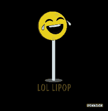 Downsign Lollipop GIF - Downsign Lollipop Emoji GIFs