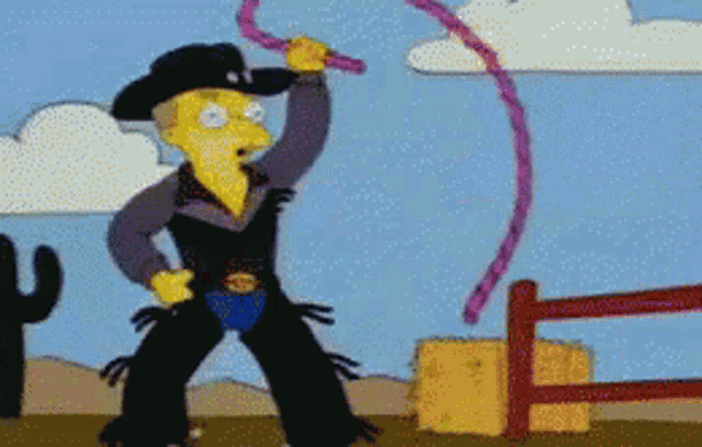 Smithers Whip GIF - Smithers Whip The Simpsons GIFs.