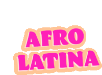 Afro Latina Morenita Sticker - Afro Latina Morenita Latinegra Stickers