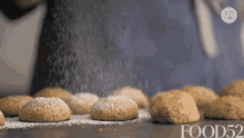 pecan cookies powdered sugar confectioners sugar sprinkle sugar