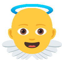 Baby Angel People Sticker - Baby Angel People Joypixels Stickers