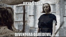 Arya Stark GIF - Arya Stark Cieca Daredevil GIFs