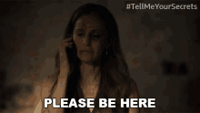 Please Be Here Mary GIF - Please Be Here Mary Tell Me Your Secrets GIFs
