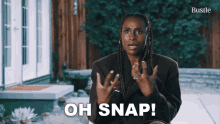 Oh Snap Issa Rae GIF - Oh Snap Issa Rae Bustle GIFs