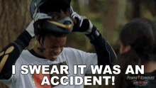I Swear It Was An Accident Aiyon GIF - I Swear It Was An Accident Aiyon Power Rangers Dino Fury GIFs