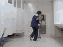 Toilet Janitor GIF - Toilet Janitor The Loo GIFs