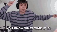 You Know What Time It Is Its Time GIF - You Know What Time It Is Its Time Lets Do This GIFs