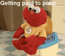 Elmo Paid GIF - Elmo Paid To GIFs
