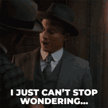 I Just Cant Stop Wondering Detective William Murdoch GIF - I Just Cant Stop Wondering Detective William Murdoch Murdoch Mysteries GIFs
