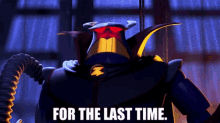 Toy Story Emperor Zurg GIF - Toy Story Emperor Zurg For The Last Time GIFs