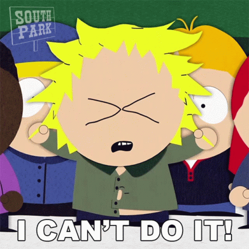 I Cant Do It Tweek Tweak GIF - I Cant Do It Tweek Tweak South Park