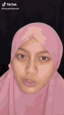 tiktok girl indonesia hijab gleba