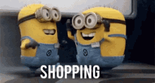 Minions Shopping Time GIF - Minions Shopping Time GIFs