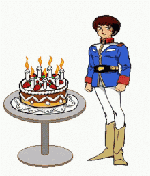 Gundam Happy Birthday GIF - Gundam Happy Birthday Birthday GIFs