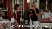 This Is All My Fault Paris Berelc GIF - This Is All My Fault Paris Berelc Isabel May GIFs