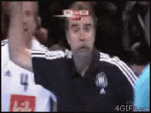 German Handball Coach Referee GIF - German Handball Coach Referee Threat GIFs